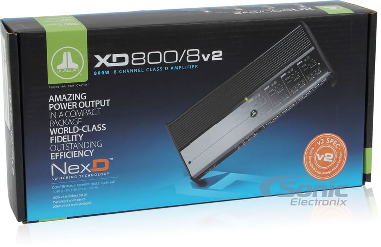 JL Audio XD800/8v2 Image 8