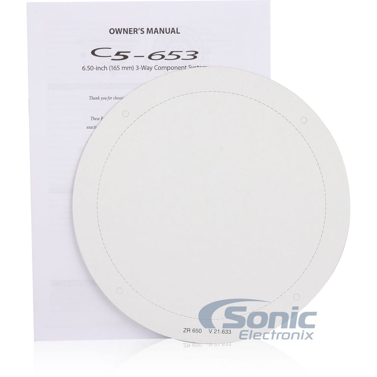 JL Audio C5-653 Open Box Complete Image 16