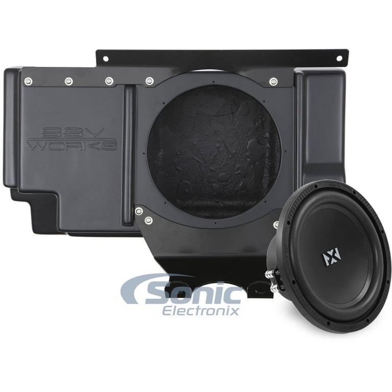 Polaris XP 1000 Custom Enclosure & 10" Subwoofer Combo by SSV Works & NVX Image 1