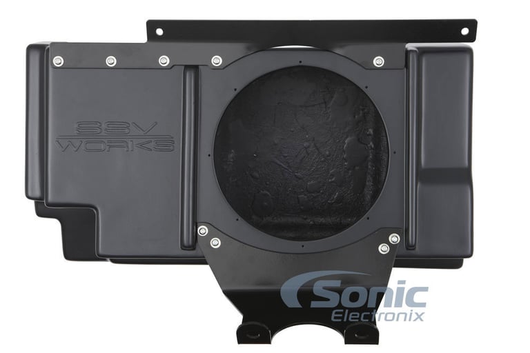 Polaris XP 1000 Custom Enclosure & 10" Subwoofer Combo by SSV Works & Kicker Image 7