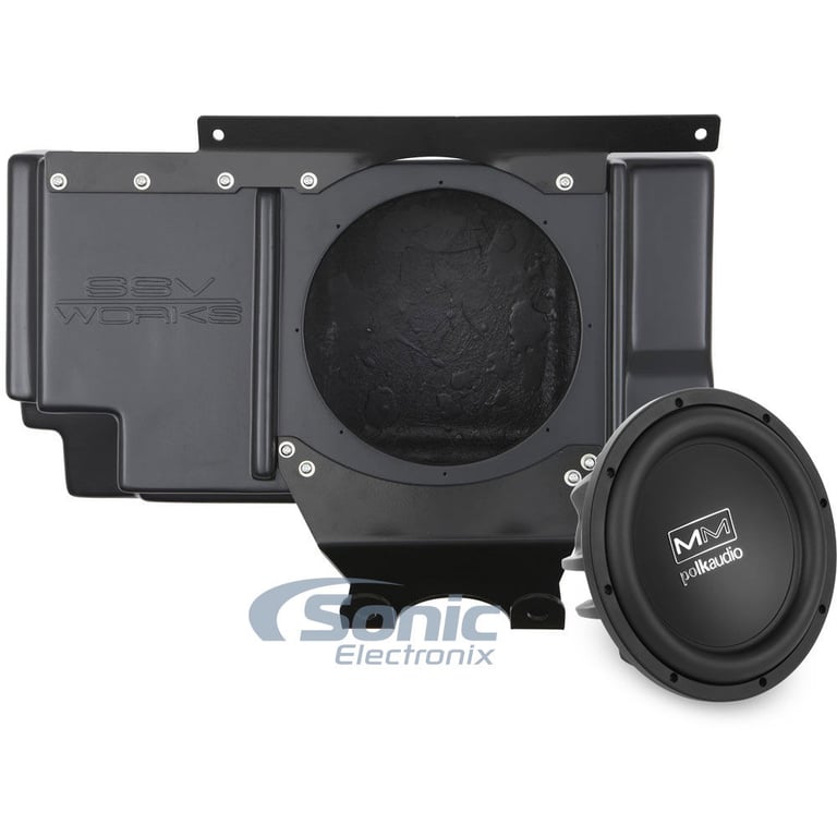 Polaris XP 1000 Custom Enclosure & 10" Sub Combo by SSV Works & Polk Audio Image 1