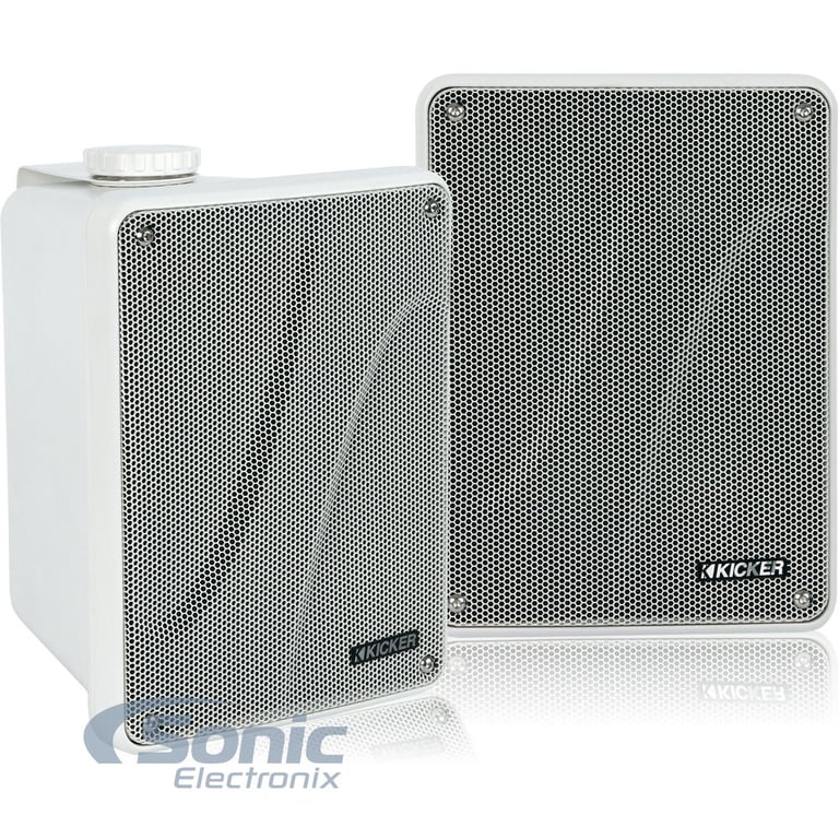 Kicker KB6000 - White (Like New, Damaged Packaging) Image 1
