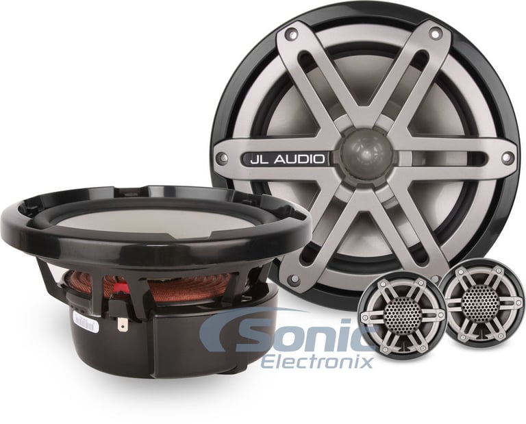 JL Audio M770-CCS-SG-TB - Titanium/Black with Sport Grilles Image 1