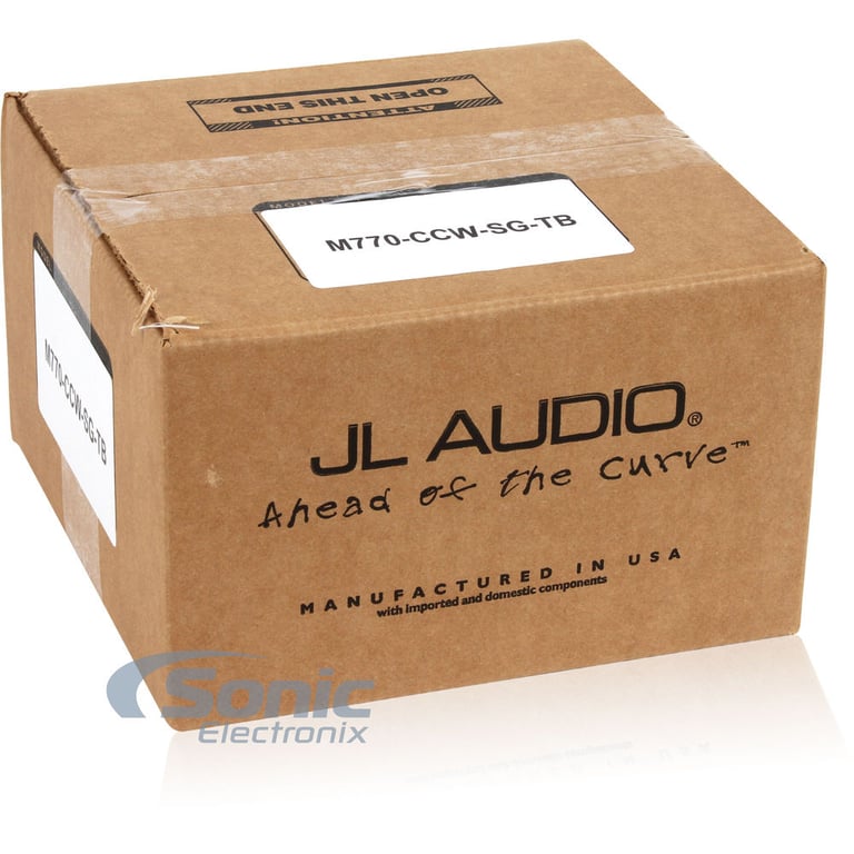 JL Audio M770-CCW-SG-TB  - Titanium/Black with Sport Grille (Woofer Only) Image 9