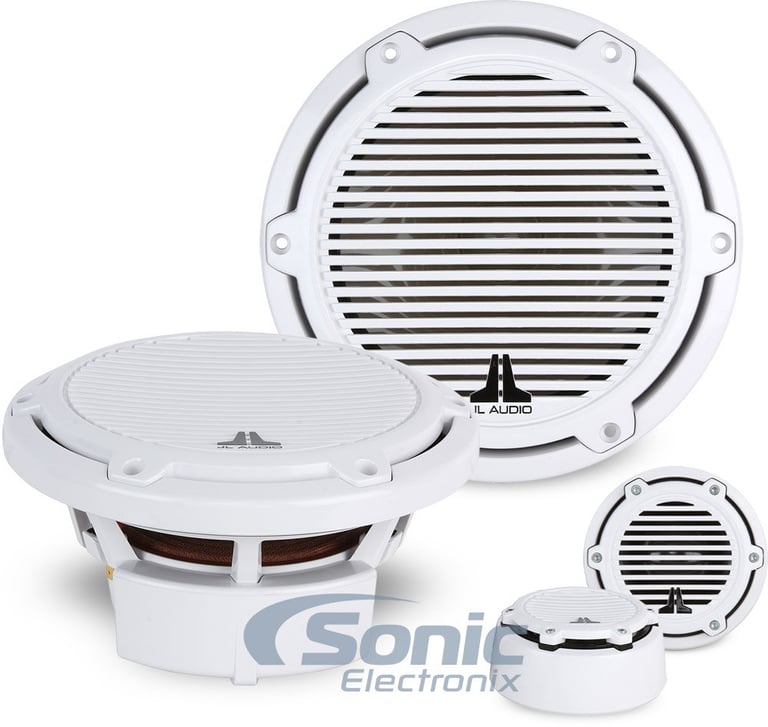 JL Audio M770-TCS-CG-WH - White with Classic Grilles Image 1