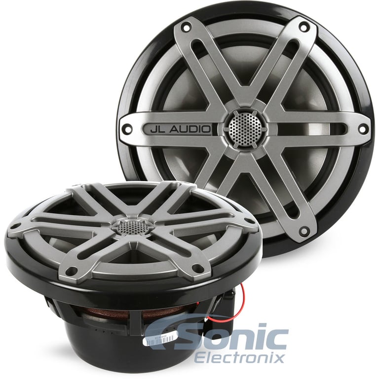 JL Audio M770-TCX-SG-TB - Titanium/Black with Sport Grilles Image 1