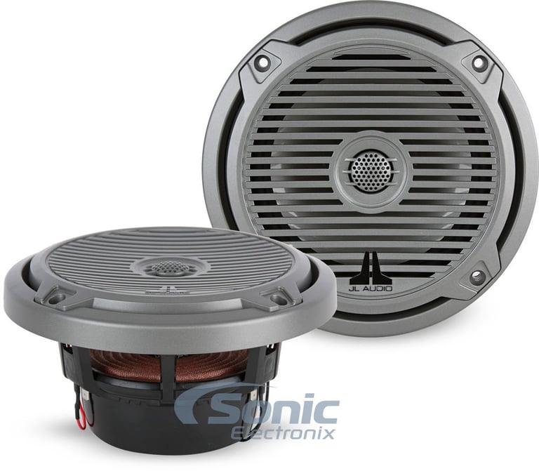 JL Audio MX650-CCX-CG-TB - Titanium/Black with Classic Grilles Image 1
