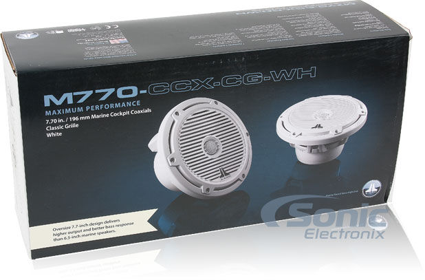 JL Audio M770-CCX-CG-WH - White with Classic Grilles Image 6