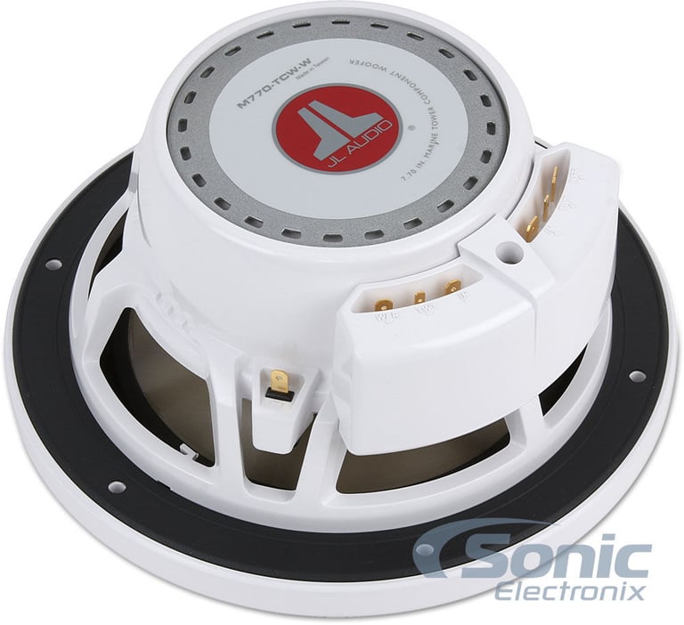 JL Audio M770-TCS-CG-WH - White with Classic Grilles Image 4