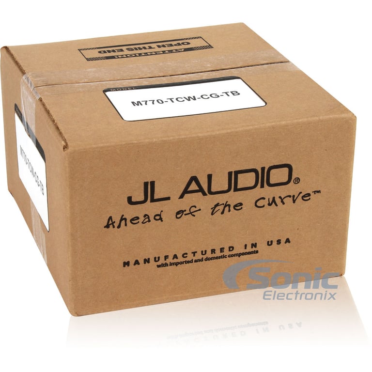 JL Audio M770-TCW-CG-TB - Titanium/Black with Classic Grille (Woofer Only) Image 8