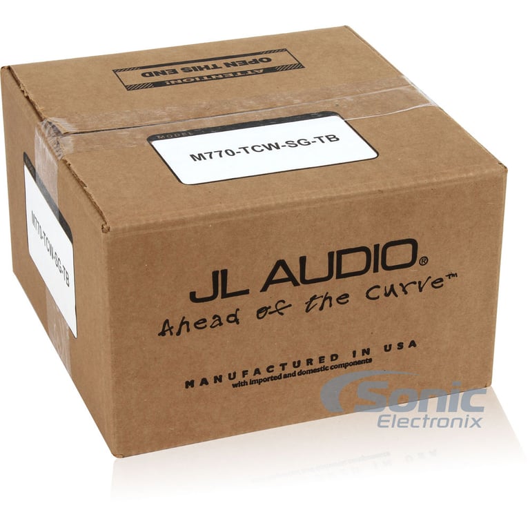 JL Audio M770-TCW-SG-TB - Titanium/Black with Sport Grille (Woofer Only) Image 9