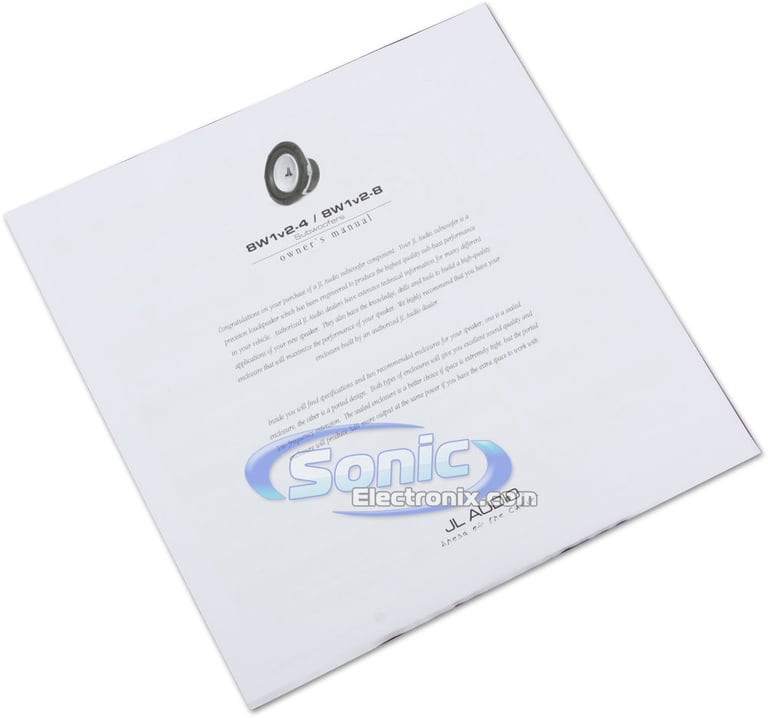 JL Audio 8W1v2-8 Image 4