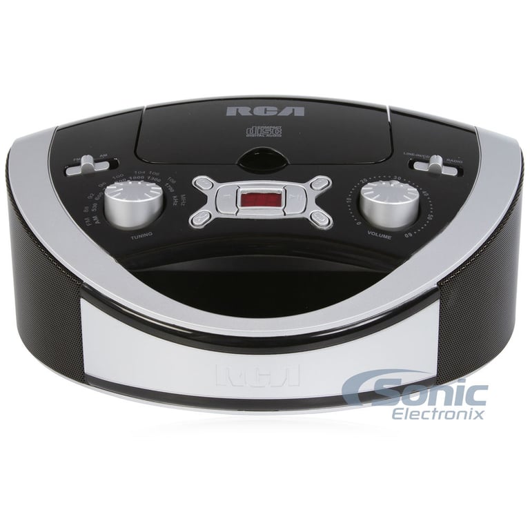RCA RCD331BK Open Box Complete Image 1