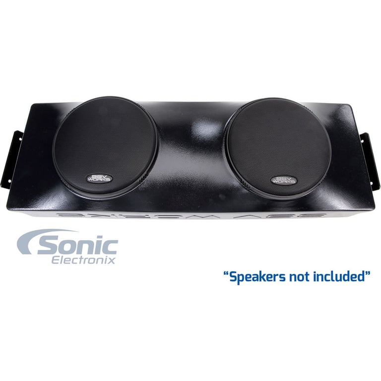 2010-2014 Polaris RZR 4/XP 900 4 Enclosure & Speakers Kit by SSV Works & NVX Image 12