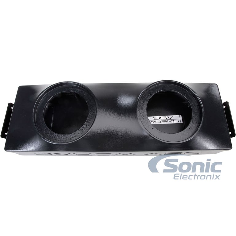 '10-'14 Polaris RZR 4/XP 900 4 Enclosure & Speakers Kit by SSV Works & Polk Audio Image 8