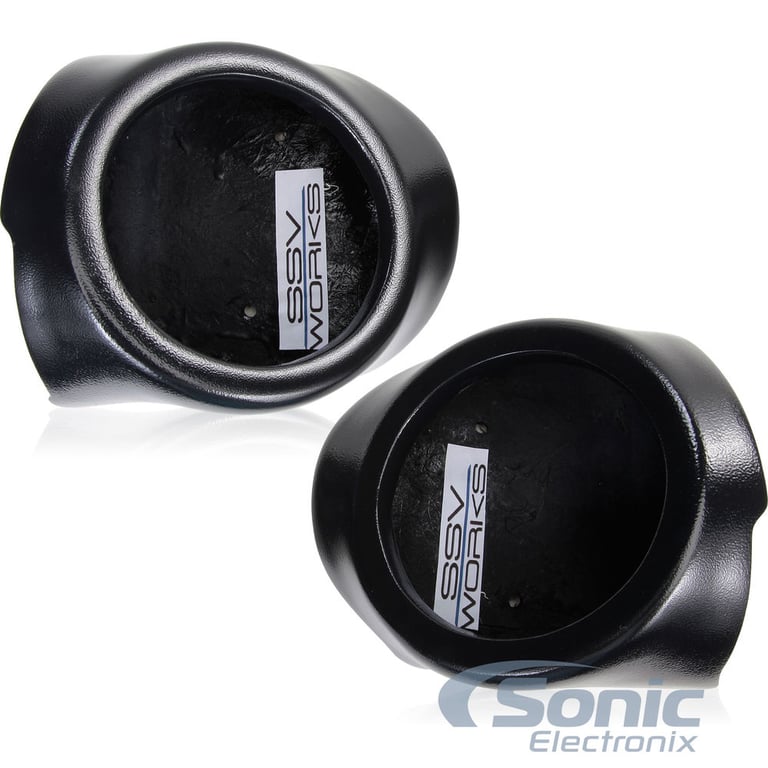 '08- '14 Polaris RZR Custom Kick Panel Pods & Speakers by SSV Works & Wet Sounds Image 11