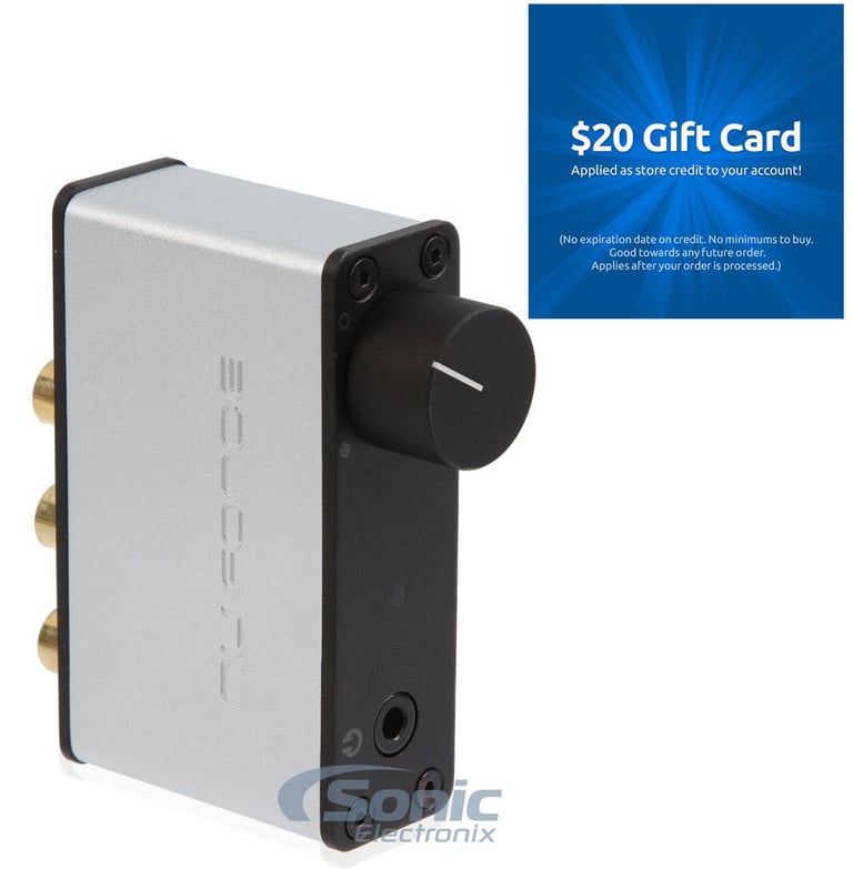 NuForce Icon uDAC-3 (Silver) + FREE $20 Sonic Electronix Gift Card Image 1
