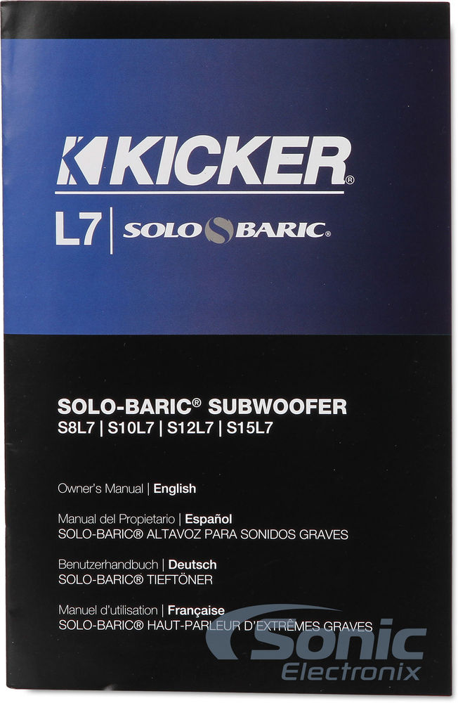 Kicker 11S12L72 + West Coast Customs WCC1500.1 Image 8
