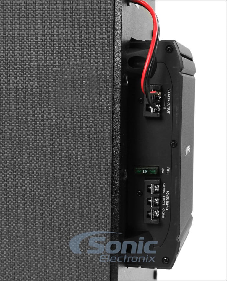 Alpine PWA-S10V Bass Line Loaded Enclosure Open Box (Complete) Image 7