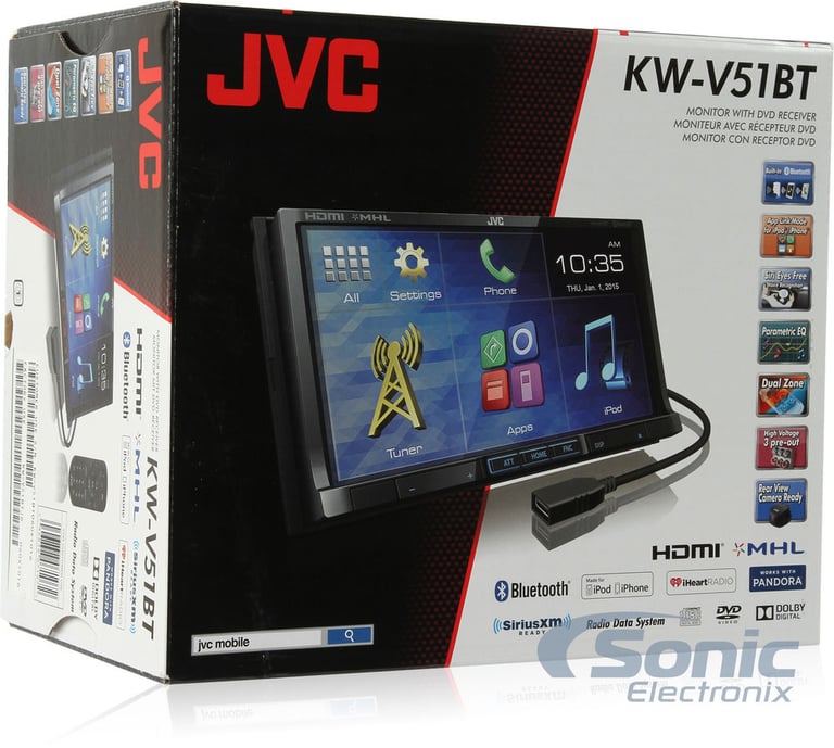 JVC KW-V51BT Open Box Incomplete Image 12