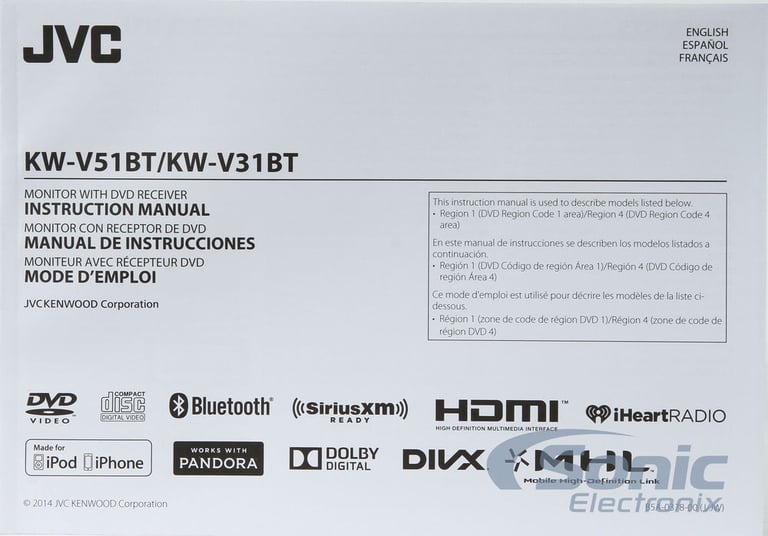 JVC KW-V51BT Image 10