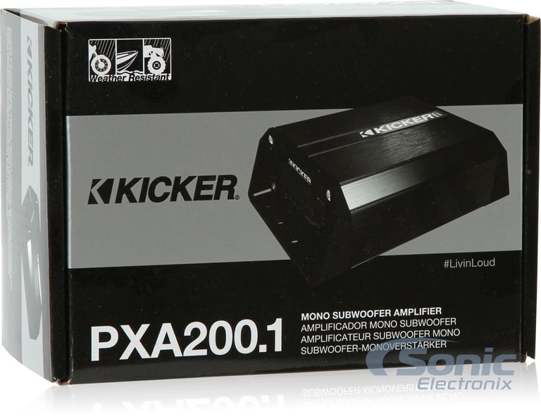 Kicker PXA200.1 (42PXA2001) Open Box Complete Image 11