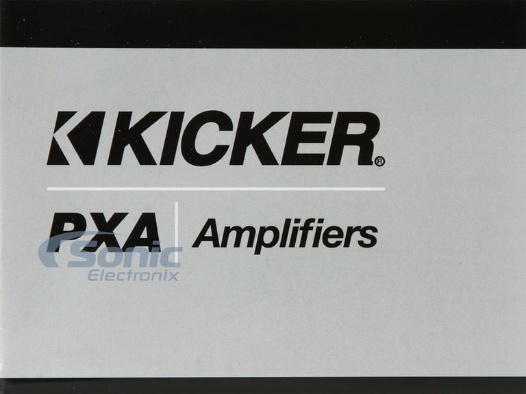 Kicker PXA200.1 (42PXA2001) Open Box Complete Image 9