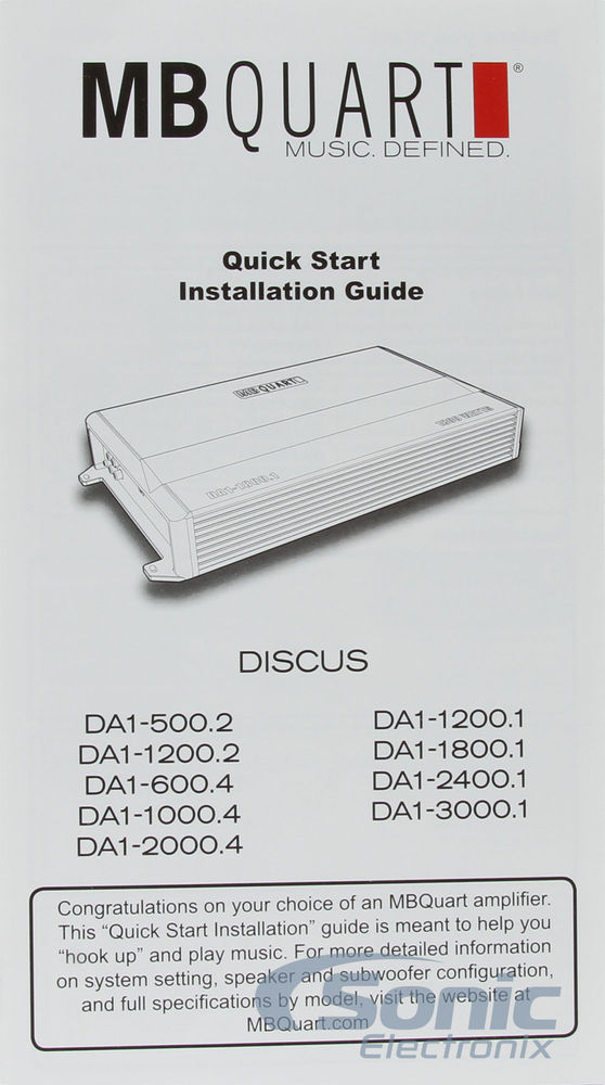 MB Quart DA1-1200.2 Image 6