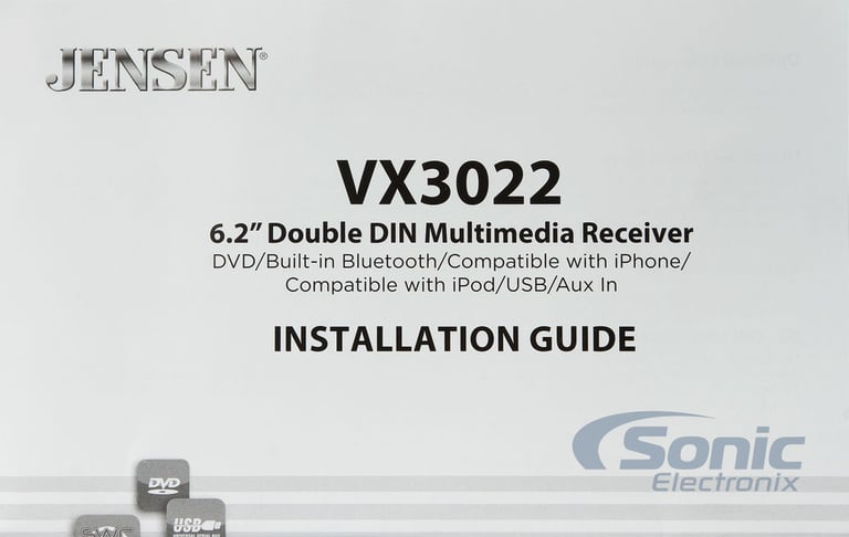 Jensen VX3022 Image 8