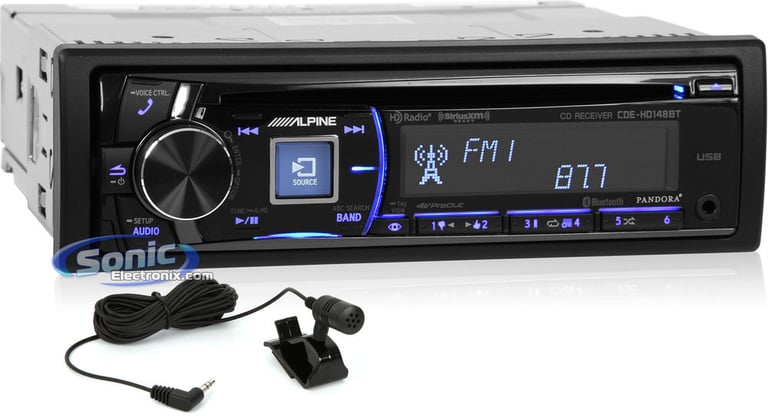 Alpine CDE-HD148BT OPEN BOX COMPLETE Image 10