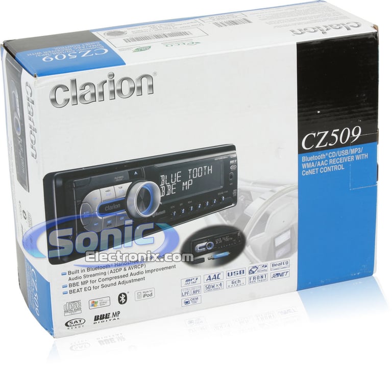 Clarion CZ509 Image 10