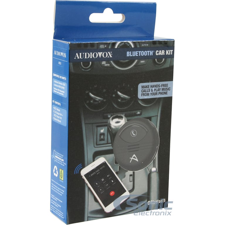Audiovox BCS1 Universal Aux Plug-In Bluetooth Kit Image 6