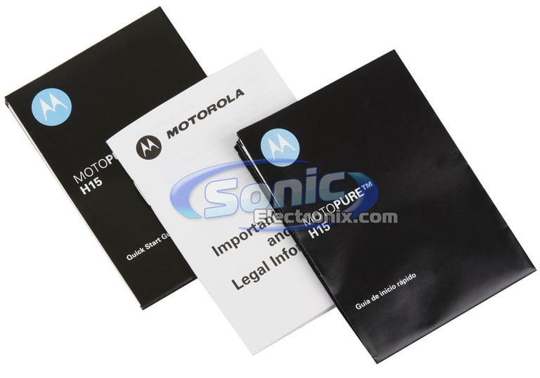 Motorola MotoPure H15 (89239N) Image 5