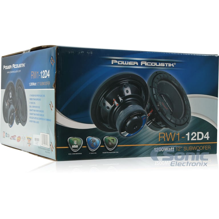 Power Acoustik RW1-12D4 Image 6