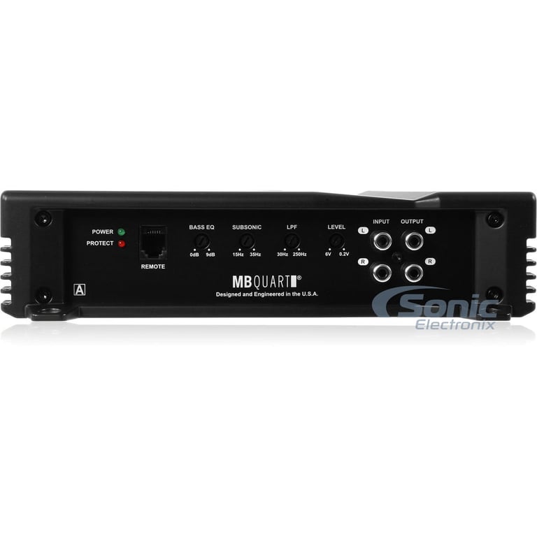 MB Quart X-Line Amplifier & Subwoofers Package with Premium Amp Wiring Kit Image 4
