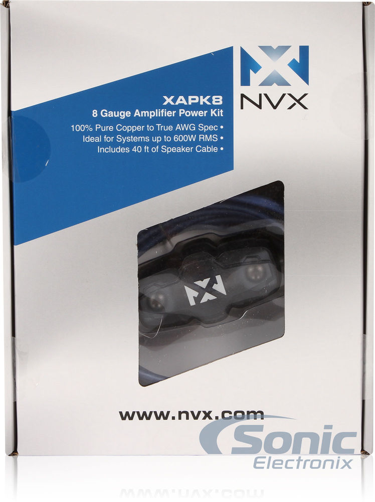 MB Quart X-Line Speaker & Amp Package with Premium 100% OFC Amp Wiring Kit Image 22