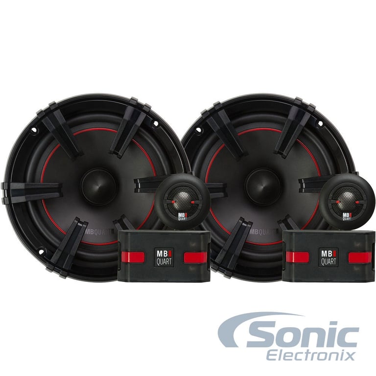 MB Quart X-Line Speaker & Amp Package with Premium 100% OFC Amp Wiring Kit Image 27