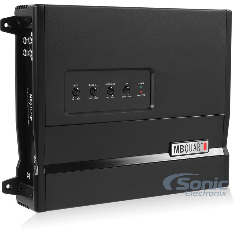 MB Quart Z-Line Complete Full-Range Audio Package w/ Premium Amp Wiring Kit Image 9