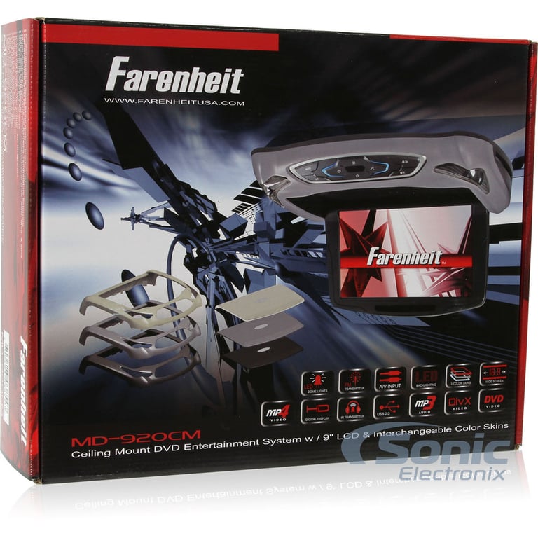 Farenheit FMD-902CM (Black/Gray/Beige Skins Included) Image 13