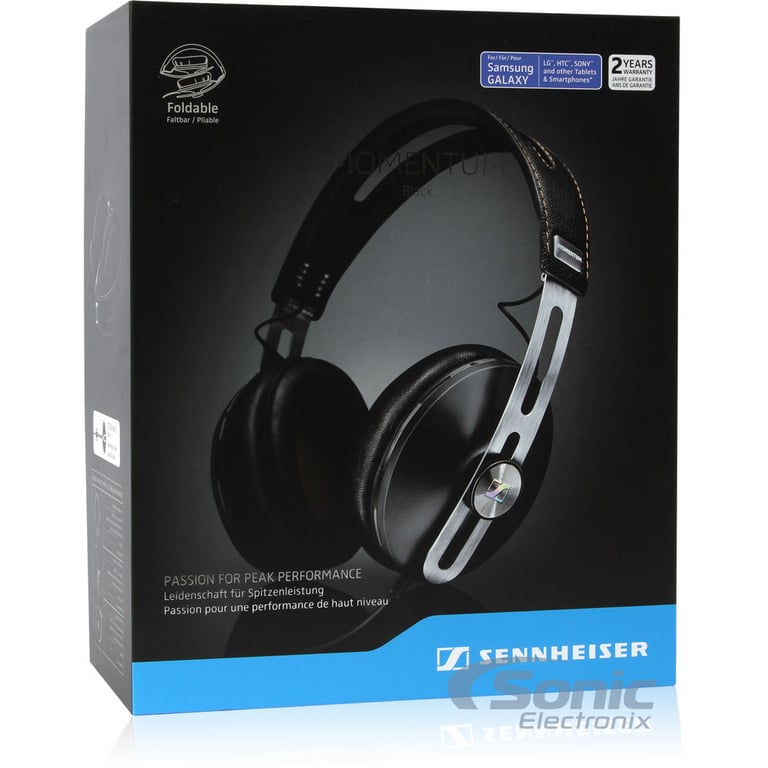 Sennheiser Momentum 2.0 Over-Ear Headphones M2 AEG - Black Image 10
