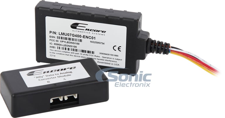 Encore E6 Vehicle Specific Remote Start Security System with Smartphone Integration and Bypass Module for Most Vehicles Image 2