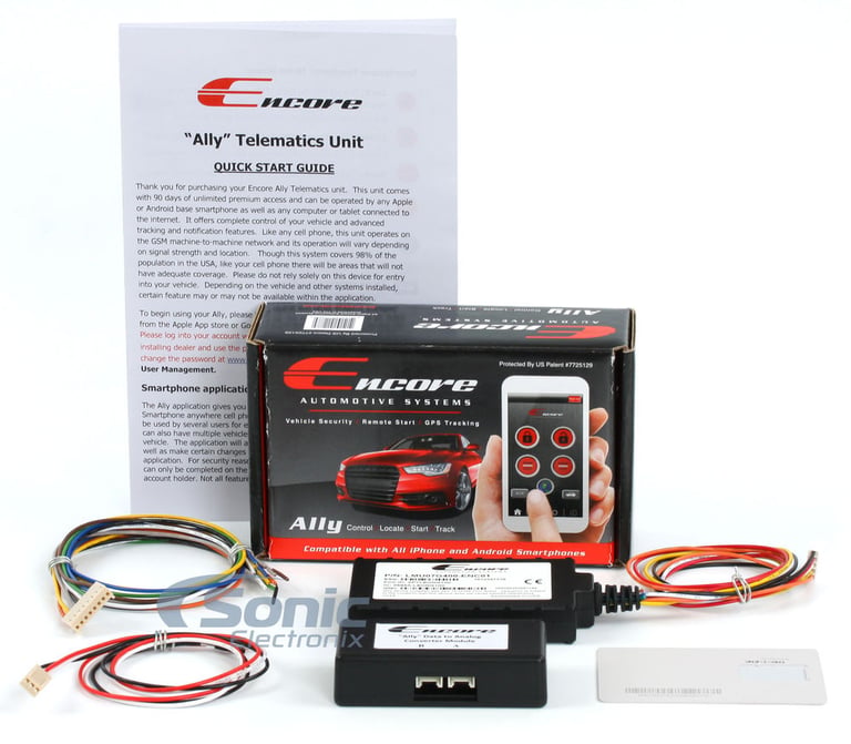 Encore E7 Vehicle Specific 2-Way 4-Channel Remote Start Security System with Smartphone Integration and Bypass Module for Most Vehicles Image 6