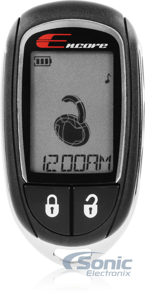 Encore E9 Vehicle Specific 2-way Remote Start & Keyless Entry Alarm System with Bypass Module for Most Vehicles - Universal! Image 2