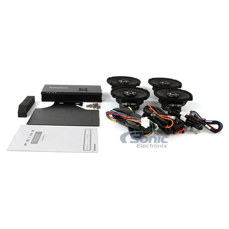 Rockford Fosgate Prime R1-HD4-9813 Harley Audio Package Image 17