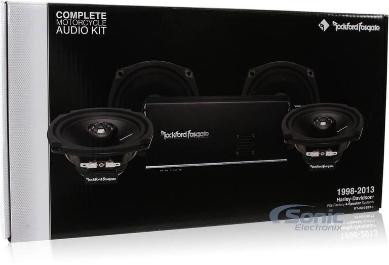 Rockford Fosgate Prime R1-HD4-9813 Harley Audio Package Image 18