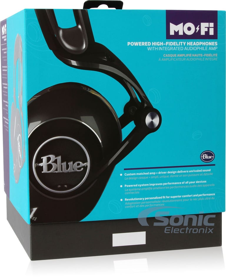 Blue Mo-Fi Headphones with Built-In Audiophile Grade Amp w/ $50 Sonic Electronix Gift Card Image 19
