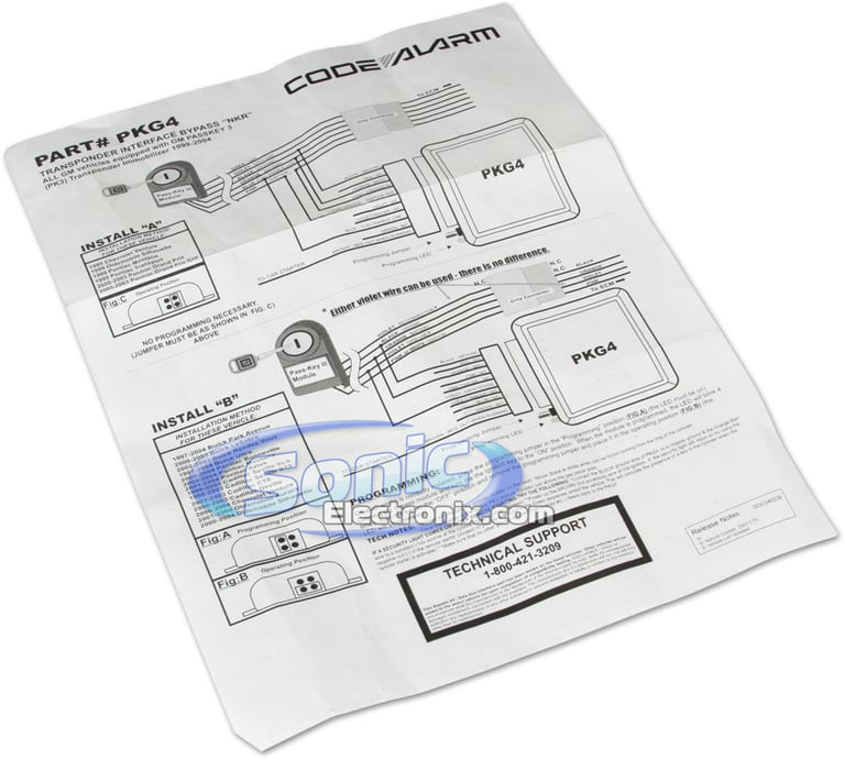 Code Alarm PKG4 Image 2