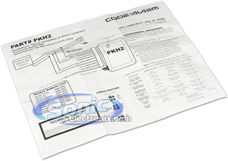 Code Alarm PKH2 Image 2