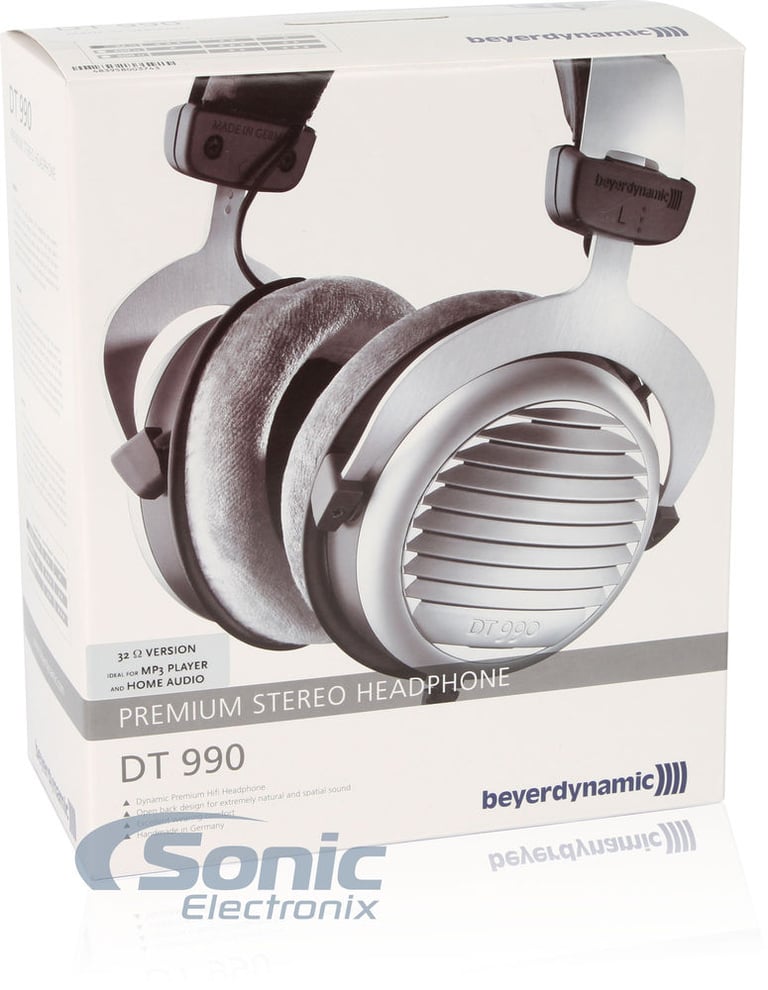 Beyerdynamic DT 990 Premium 32 Ohms + Sonic Electronix Bonus Pack 3 Image 10