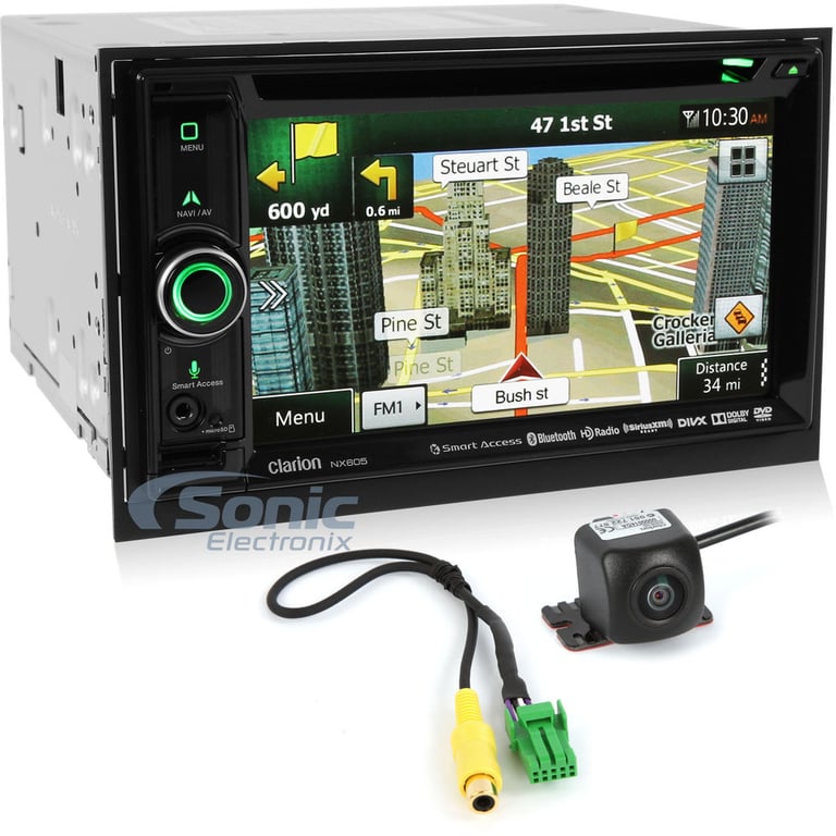 Clarion NX605 with included Rear Vision Camera Image 1